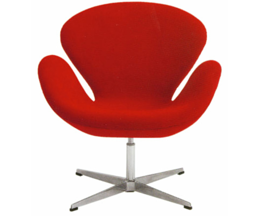 Design 24. Арне Якобсен. Кресло Swan Chair, оранжевый. 37 Кресло Swan. Офисное кресло TETCHAIR Swan.